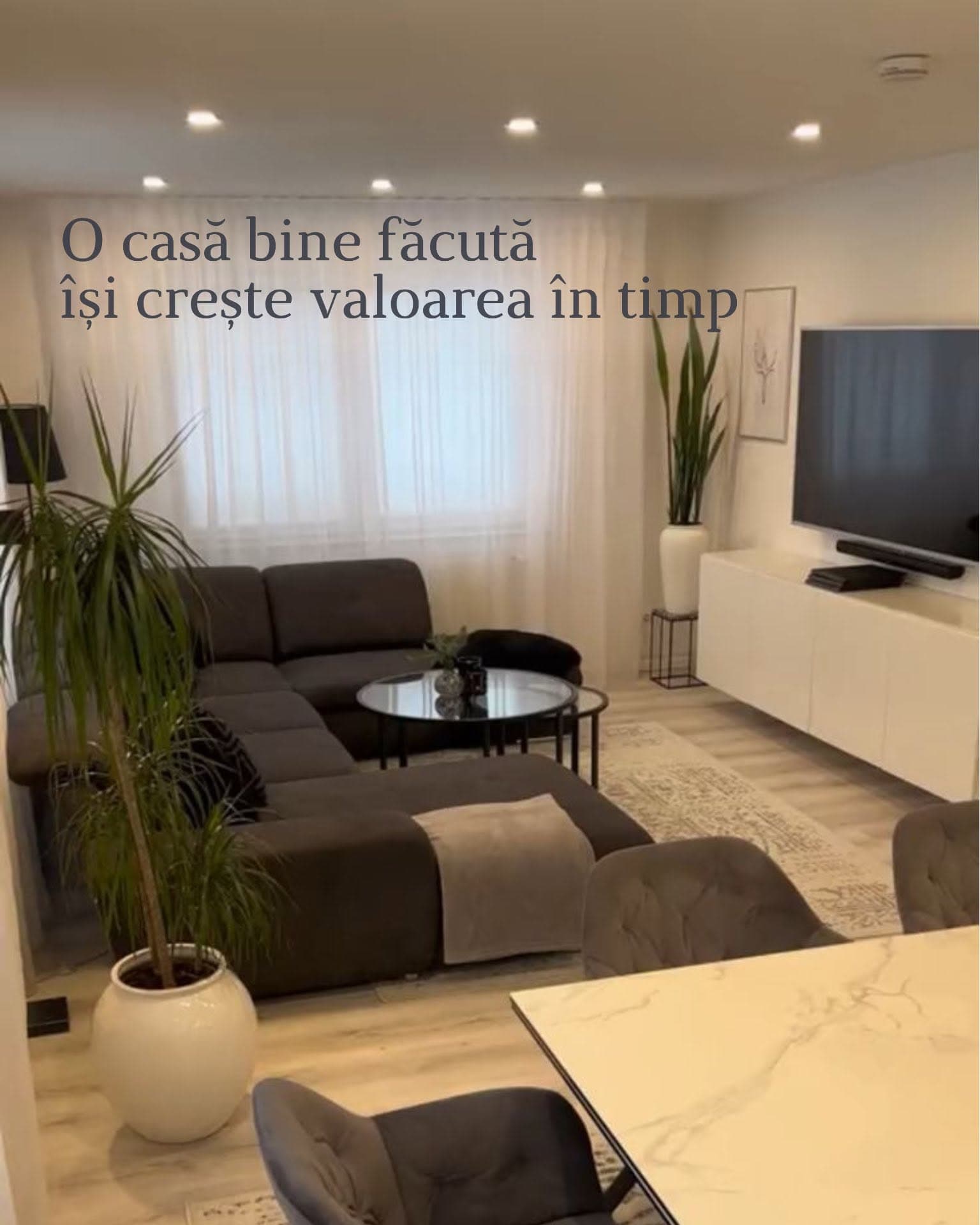 Apartament finisat la cheie