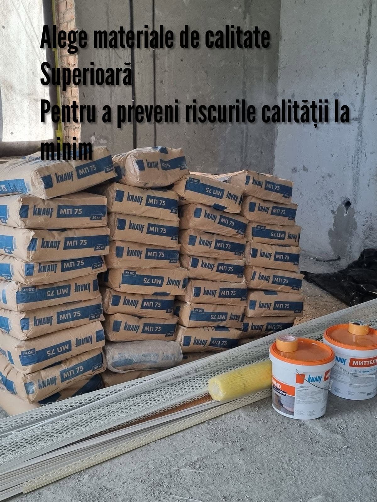 Materiale de calitate superioară